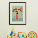 Kinderzimmerbild – Hund – DIN A4