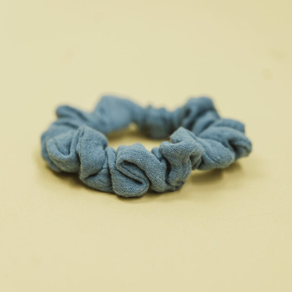 Scrunchie – jeansblau