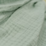 Bluse – Musselin – salbeigrün