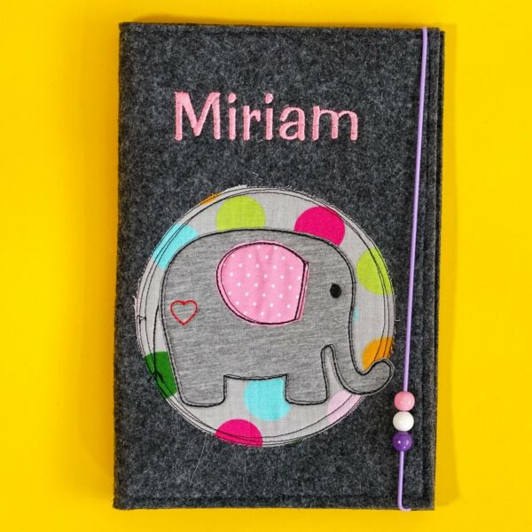 Uheft-Hülle – Elefant – Miriam