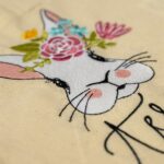 Osterbeutel – Hasenmädchen Blumen