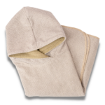 Badeponcho – Frottee – taupe