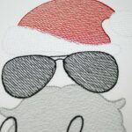 Weihnachtsshirt – cool Santa